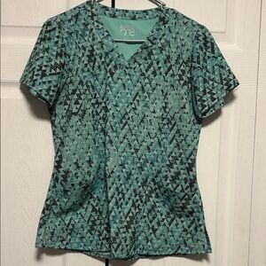 Women's Barco One Scrub Print Top